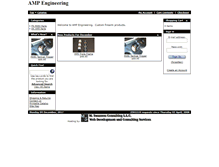 Tablet Screenshot of amp-engineering.com